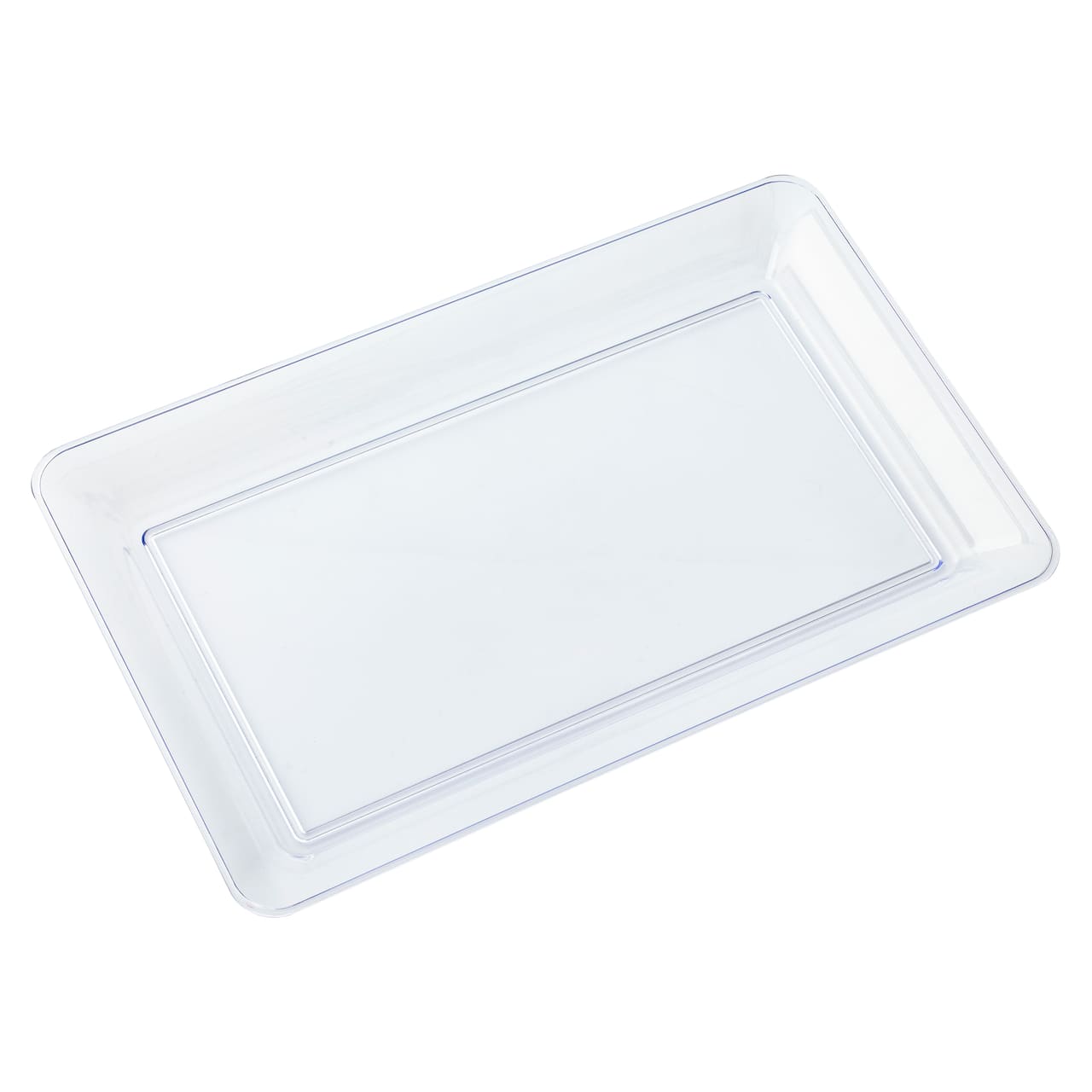 18" Clear Rectangle Tray by Celebrate It™